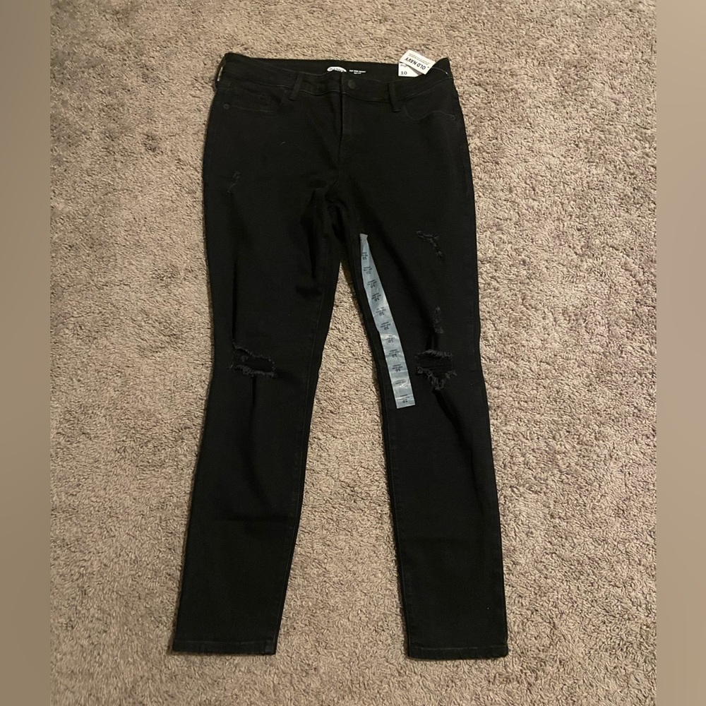 Old Navy Pop Icon Skinny Mid Rise Size 10 NWT